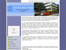 Tablet Screenshot of bharathmathacollege.com
